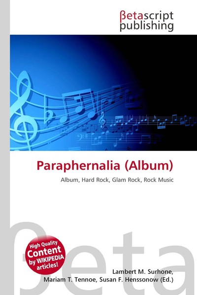 Lambert M. Surhone (U. A.) | Paraphernalia (Album) | Taschenbuch | Englisch-image