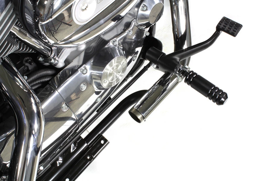 Kit de control delantero negro con clavijas para Harley Davidson Foto 4 de 4