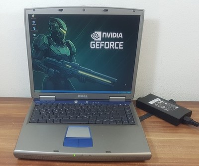 15'' Retro Dell Inspiron 5150 Intel P4 3,06GHz 40GB Wlan NVIDIA GeForce FX WinXP
