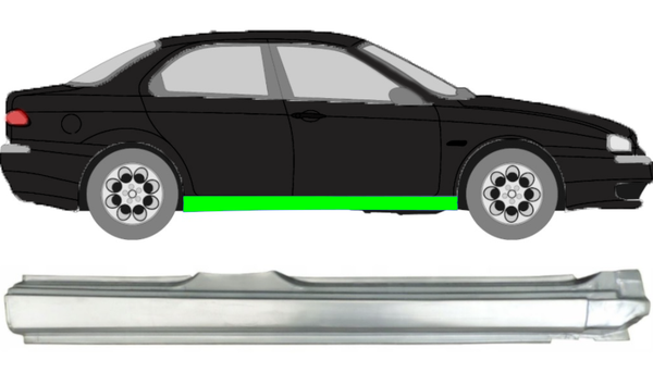 Vollschweller FüR Alfa Romeo 156 1997 - 2005 Rechts-image