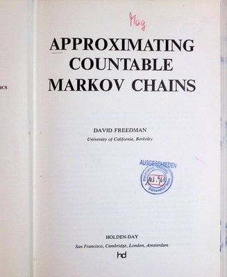 Approximating Countable Markov Chains Freedman, D.: