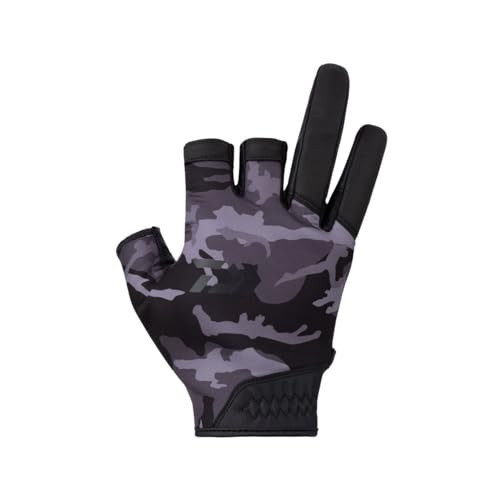 DAIWA DAIWA Cold Weather Game Gloves 3-piece Cut DG-6523W Black Camo M Fishing