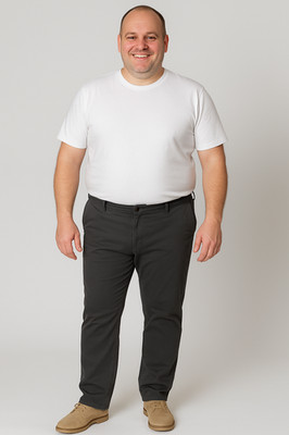 MEN'S ZIP BUTTON POCKETS REGULAR FIT TROUSERS MARCELLO MARABOTTI ART.39-4280