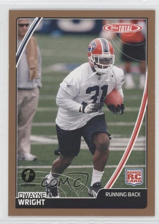 2007 Topps Total 1st Edition Dwayne Wright #464 Rookie RC 0a1