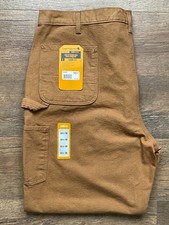 NEW Carhartt Men's Loose Fit Washed Duck Utility Work Pants Sz 44 x 36 BN0011-M
