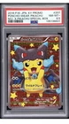 2016 POKEMON JPN XY PROMO MEGA CHARIZARD #207 PONCHO WEARING PIKACHU PSA 8.5