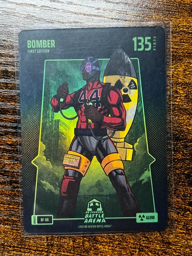 Bo Jackson Battle Arena BOMBER JORDAN ALVAREZ Glow Battlefoil #BF86
