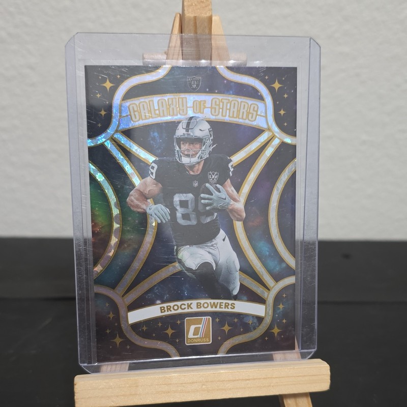 Panini Donruss 2025 Brock Bowers Las Vegas Raiders Galaxy of Stars Insert #11