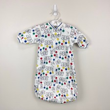 Vintage Carter's Infant Balloon Bear Wearable Blanket Sleep Sack USA