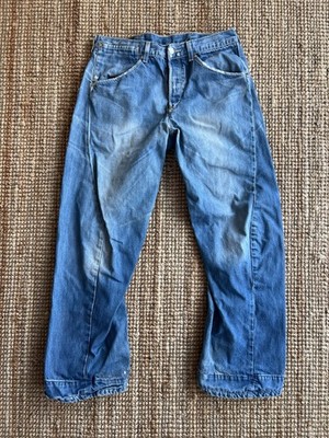 Vintage Levis Engineered Twisted Jeans Buckle Back Tag W32 Actual 32x30