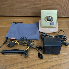 SONY MZ-E501 Yellow MD Walkman Used Japan Genuine