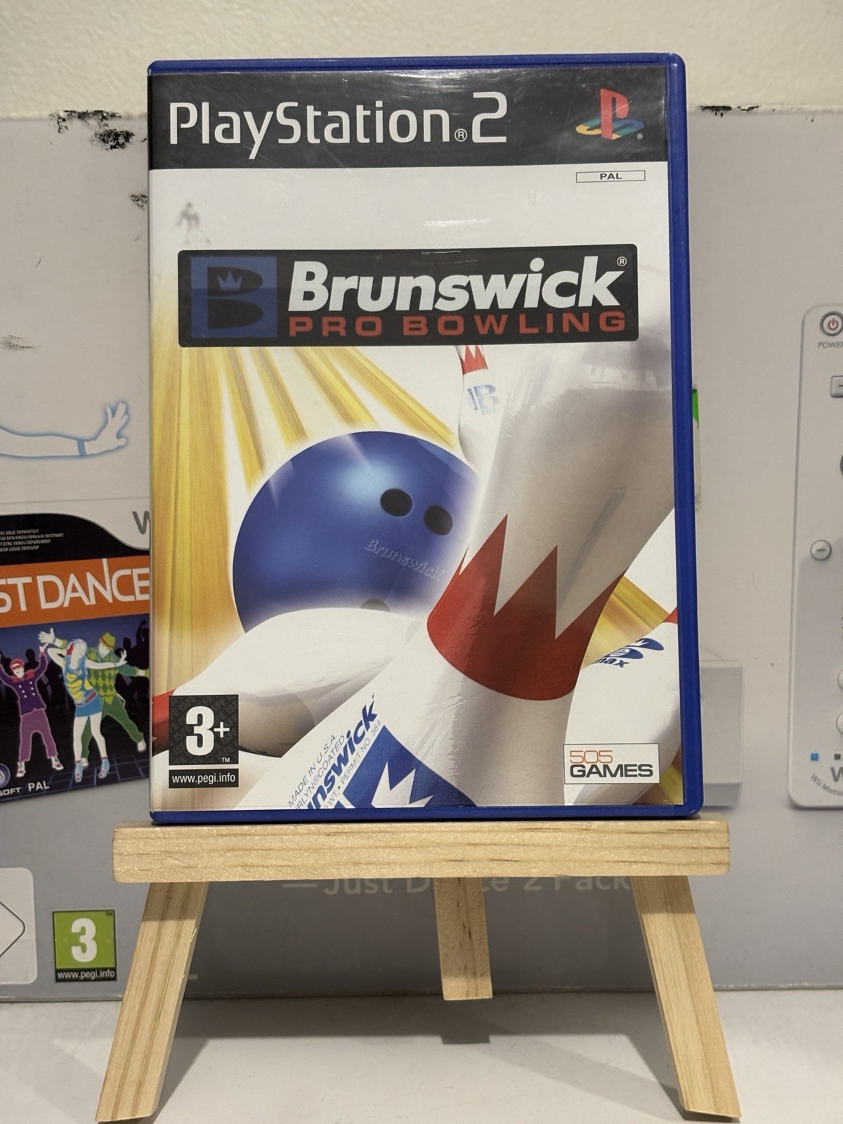 PS2 Playstation 2 PAL brunswick pro bowling Complet Avec Notice