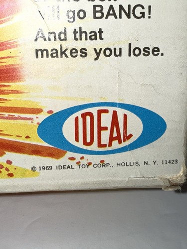 Gioco VINTAGE Ideal Bang Box Completo 1969 In Scatola Originale Completo - Foto 4 di 14