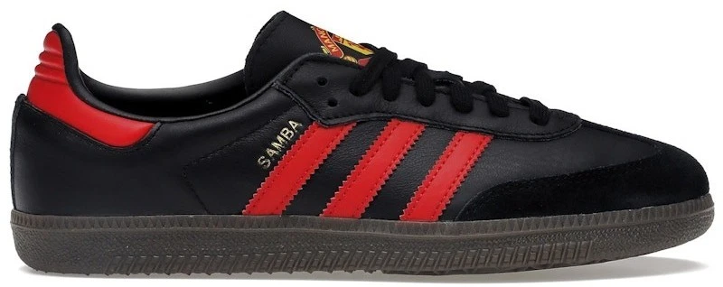 Preços baixos em adidas Manchester United x Samba Team Black Real
