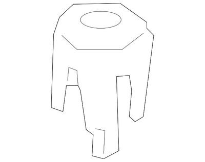 Genuine BMW Upper Support Clip 17-11-7-595-701