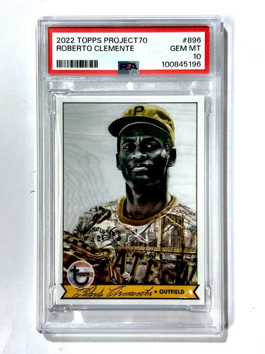 Topps Project 70 ROBERTO CLEMENTE #896 PSA-10 Pittsburgh PIRATES