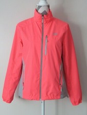 New Balance Womens 2643 Lightweight Neon Pink Warm Up Active Workout Jacket Coat