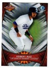 Keibert Ruiz los angeles dodgers REFRACTOR 2019 Bowman Chrome 2018 AFL Fall Star