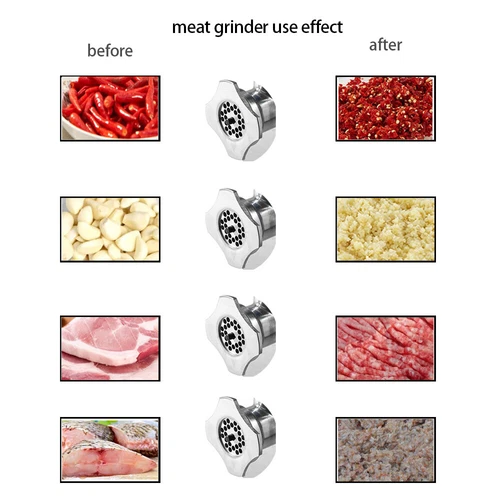 80KG/H Commercial Electric Meat Grinder Machine Steel Sausage Maker Filler 600W - Picture 10 of 11