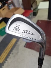 Nice Titleist DCI Oversize + 4 Iron RH TRI spec Stiff Steel Fair Factory Grip