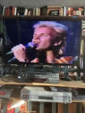 JVC HR-VP450U PRO-CISION 19u DA 4 HEAD VCR/VHS Working Heads Cleaned