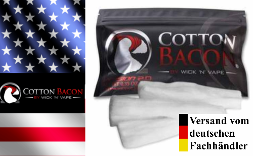 Cotton Bacon V2 Wick'n'Vape⭐⭐⭐⭐⭐ Watte Verdampfer Selbstwickler E-Zigarette - Bild 1 von 8