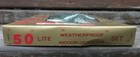 2 VINTAGE CHRISTMAS FIRST 50 PUSH-IN LITE SETS with original vintage packaging — photo 3