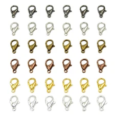 Lobster Claws Clasp Suitable for Necklace Bracelets Jewelry 10mm 12mm 15mm