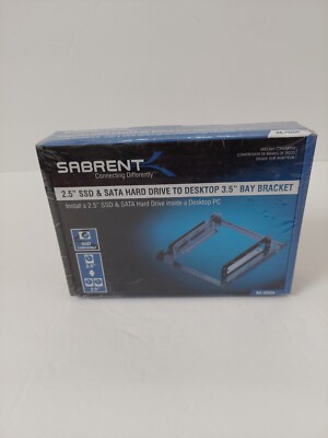 Sabrent 2.5 Inch to 3.5 Inch Internal Hard Disk Drive Mounting Bracket Kit