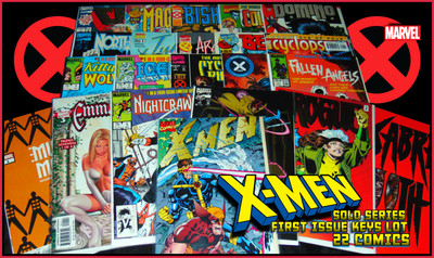 X-MEN SOLO SERIES LOT OF 22 #1 ISSUES (1984-2002) GAMBIT NIGHTCRAWLER EMMA FROST