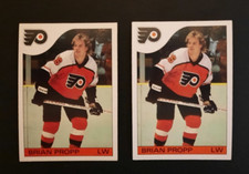 1985-86 O-Pee-Chee #141 Brian Propp 2 Card Lot NM-MINT  Flyers