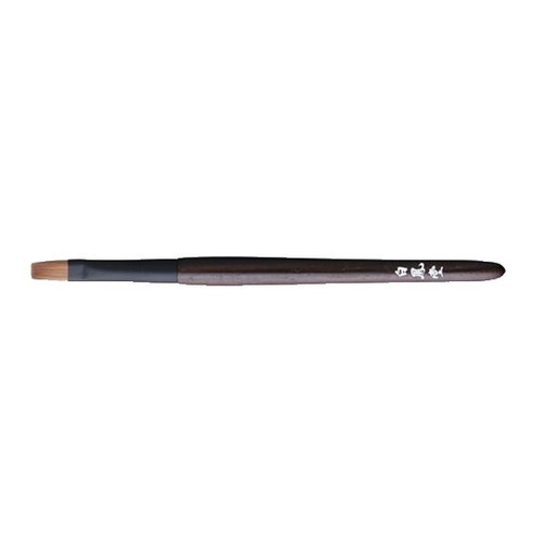 Hakuhodo S163Bk Hand Crafted Makeup Eyebrow Brush Angled from