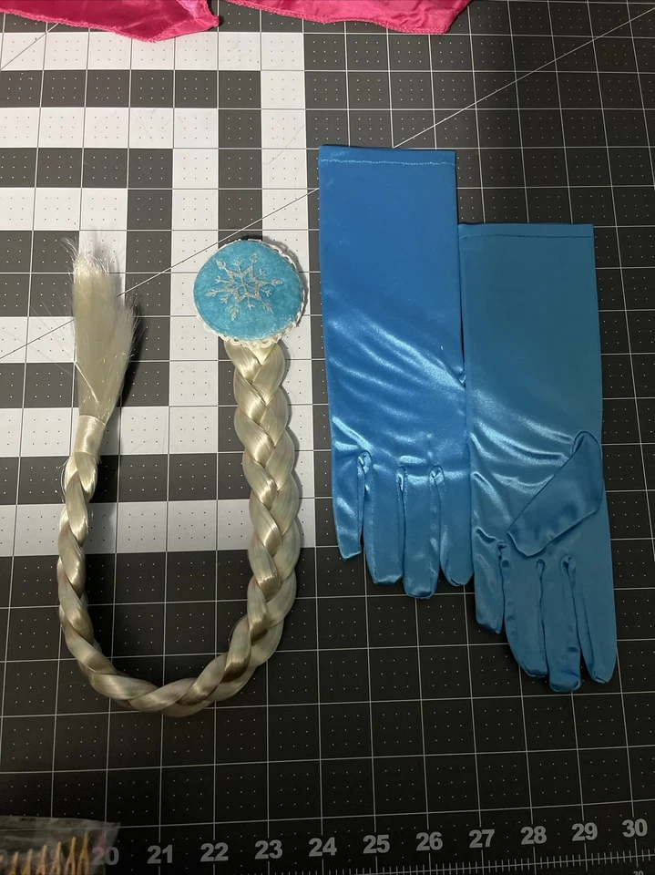 2T Disfraz Elsa Vestir Tiempo de Juego Disfraz Frozen Halloween Talla 2T (100) Foto 4 de 4