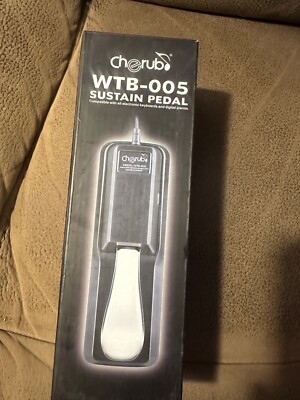  Cherub WTB-005 Digital Piano and Keyboard Sustain Pedal