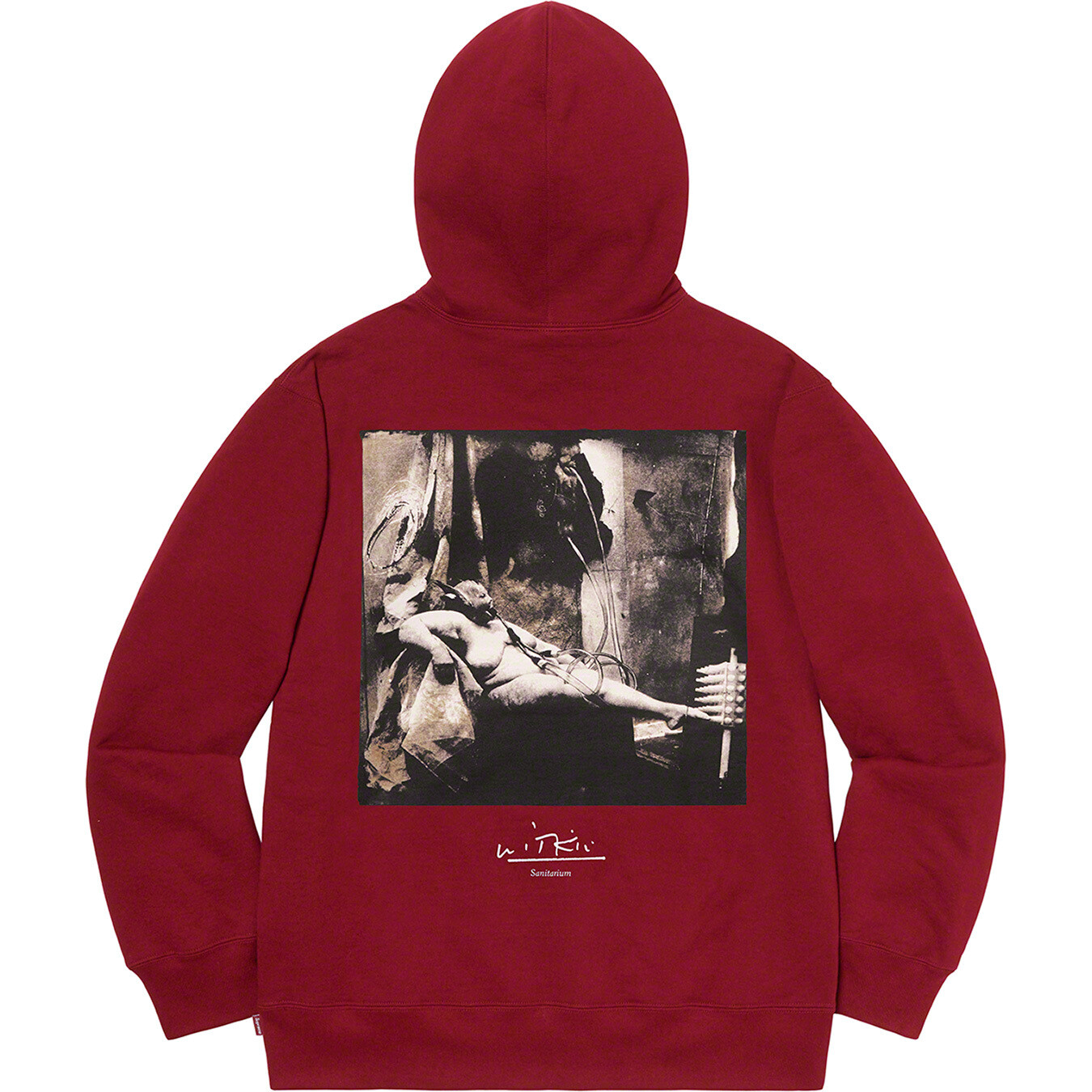 Толстовка с капюшоном Supreme x Joel-Peter Witkin Sanitarium FW20SW97 Размер L-XL 37690₽