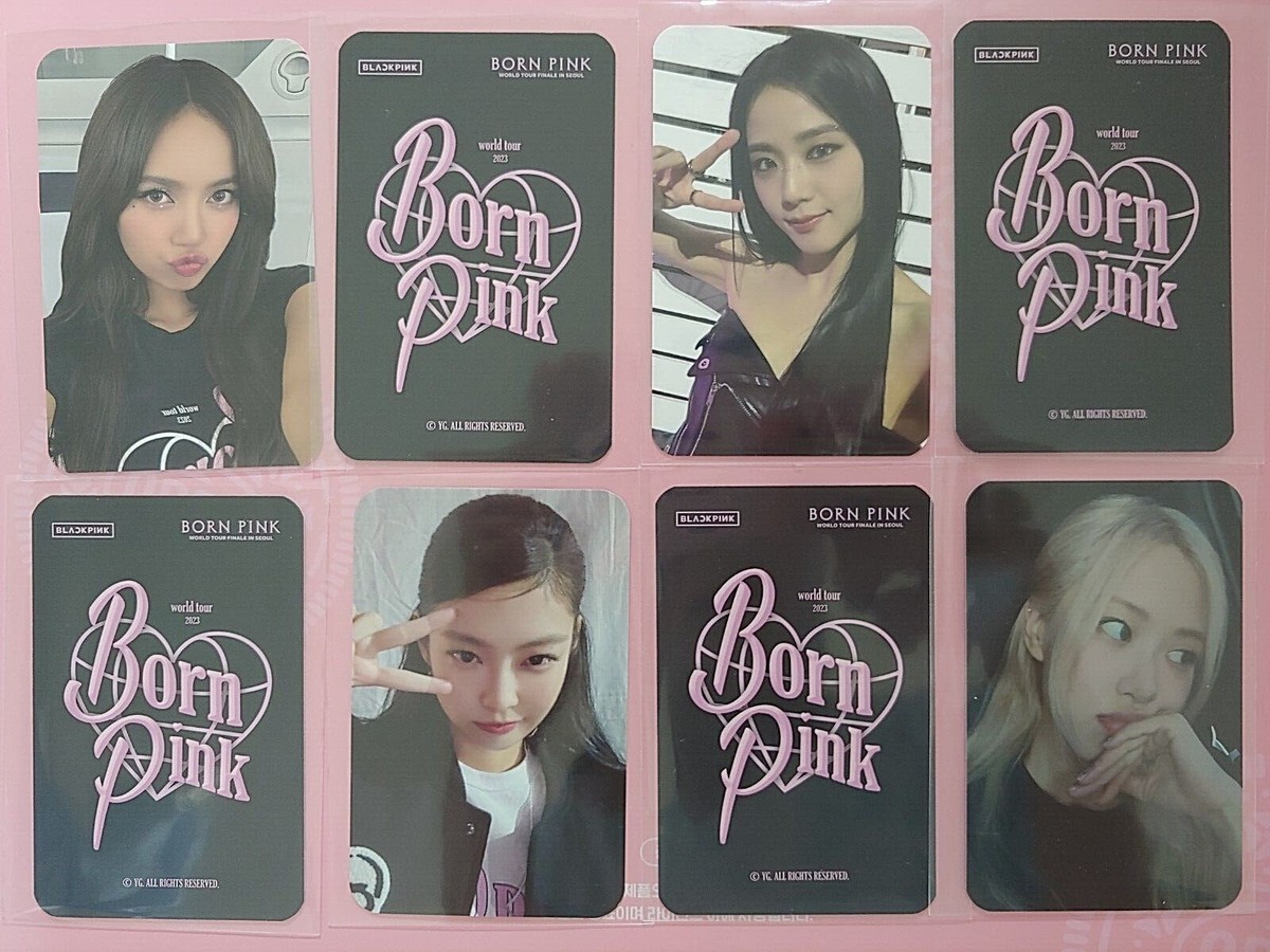 ON HANDS) BLACKPINK BORN PINK WORLD TOUR FINALE IN SEOUL LuckyDraw