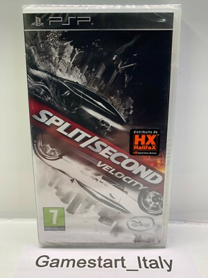 SPLIT SECOND VELOCITY - SONY PSP - VIDEO GAME NEW SEALED PAL NEW SEALED
