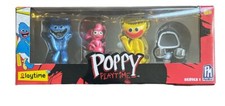 Poppy Playtime Official Collectable Figure 4-Pack Huggy Wuggy Boogie Bot NEW