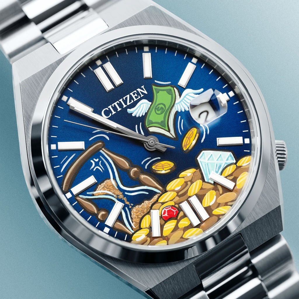 LIMITED EDITION IFL Citizen TIME IS MONEY Concept Watch (NJ0150