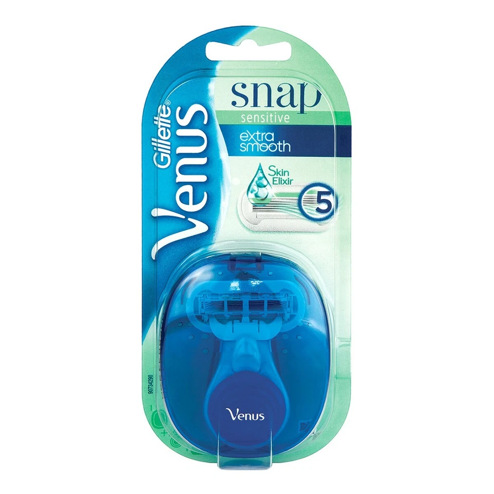Venus Snap Sensitive Extra Smooth Women's Travel Razor