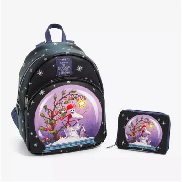 Loungefly Nightmare Before Christmas Jack Snow Globe Mini  display picture 3