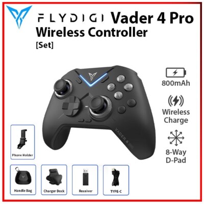 Flydigi Vader 4 Pro Wireless Gaming Game Controller for PC/NS/TV