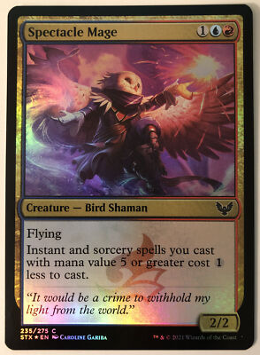 MTG Spectacle Mage Strixhaven: School of Mages 235/275 Foil Common | eBay MTG Spectacle Mage Strixhaven: School of Mages 235/275 Foil Common | eBay