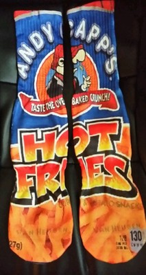Custom Hot Fries Dry Fit socks gamma laney oreo III IV V KD
