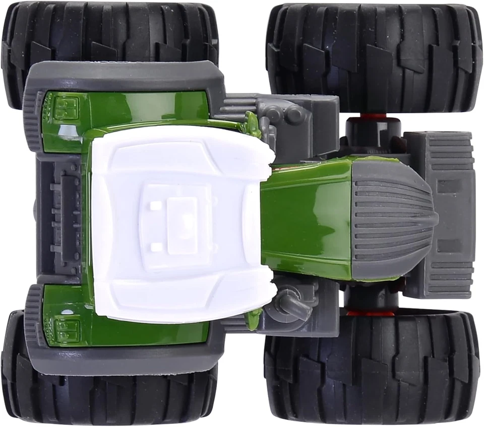 Dickie Toys - Spielzeug-Traktor Fendt Monstertruck, (9 Cm), Kinder-Traktor Mit F - Bild 4 von 4