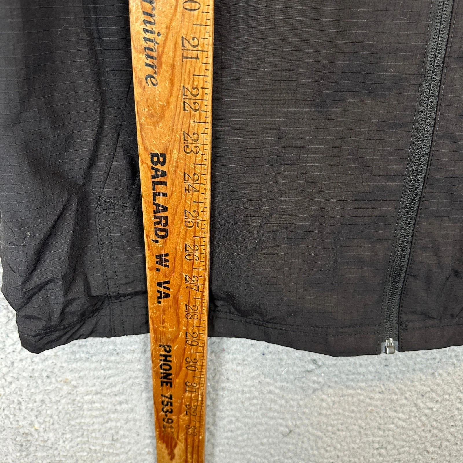 NEW Dickies Ripstop Utility Jacket Mens Medium Black Water Resistant Hooded Logo image 9