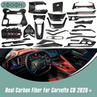 Dry Carbon Fiber Interior Trim Package For Corvette C8 2026+ Z06 ZR1 Stingray