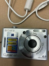 Sony Cyber-Shot DSC W30 6.0 Mega Pixels Untested - Parts Repairs