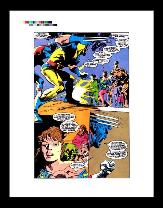 Gene Colan Marvel Comics Presents #106 Rare Production Art Pg 2
