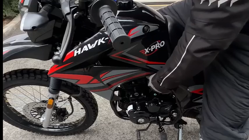 Hawk-X 250 Enduro 250cc Motorcycle Dual Sports Dirt Bike Adult DOT